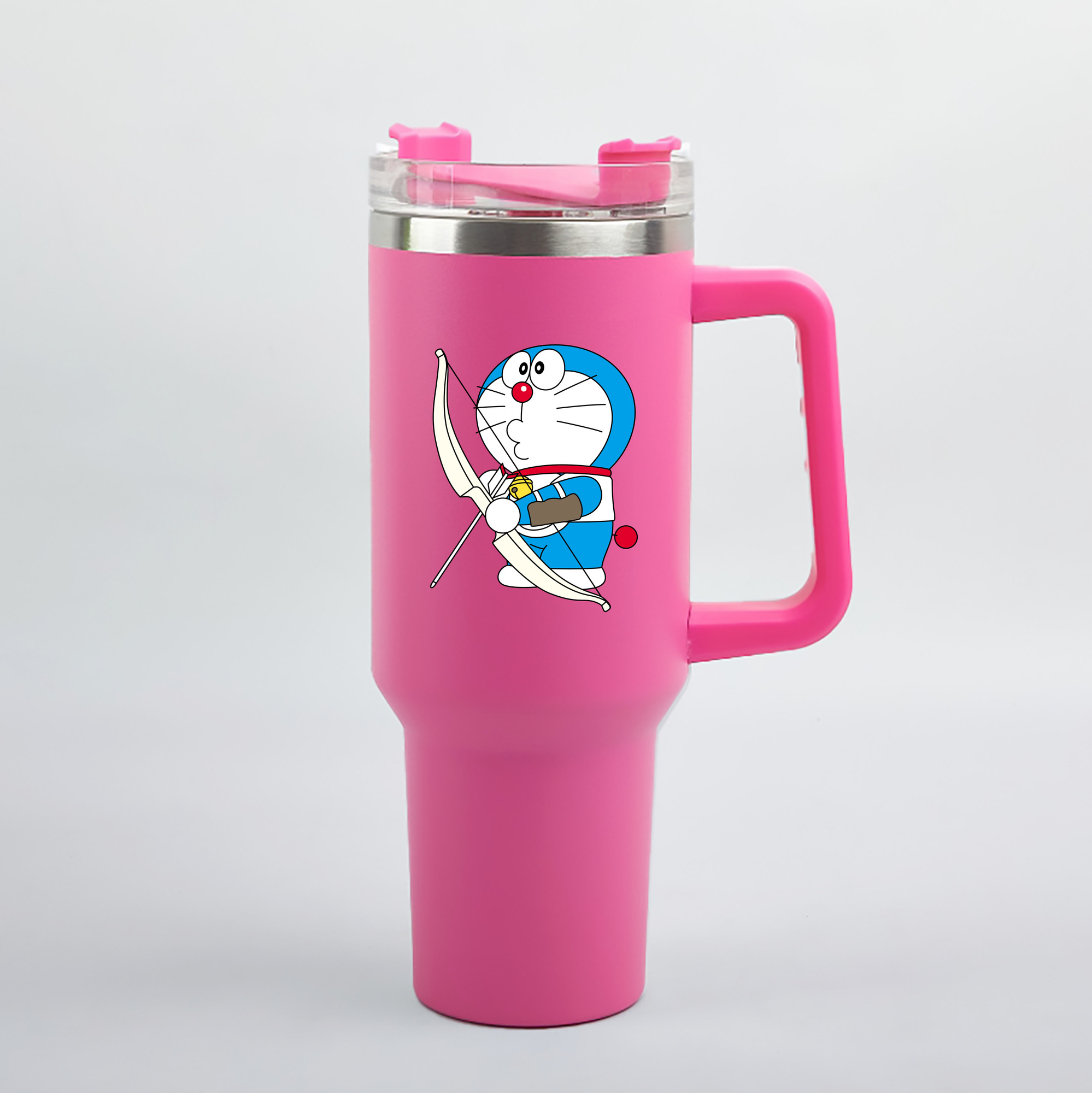 （画像用） ドラえもん Doraemon 1200mL車用タンブラー（カラープリント）